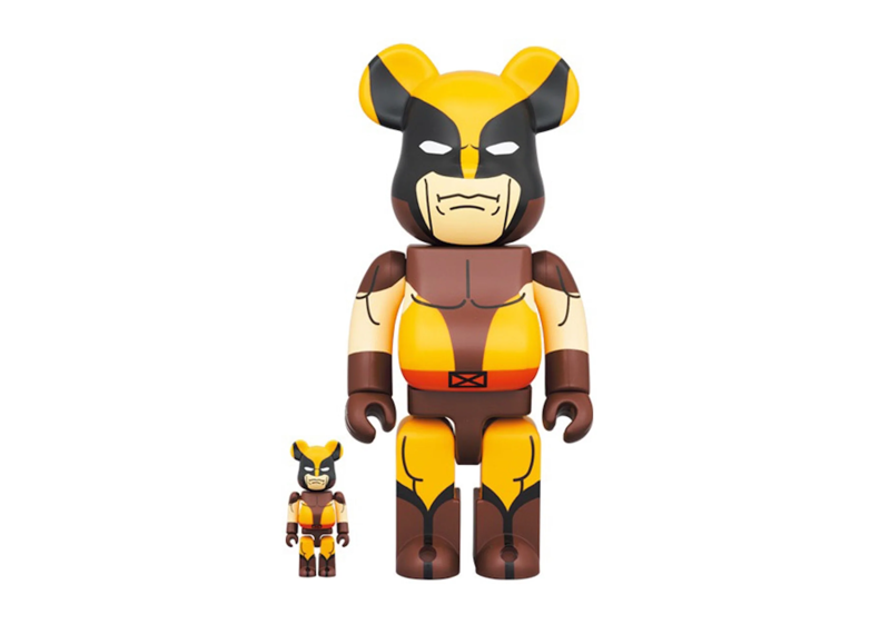 Bearbrick x Marvel X-Men Wolverine (Brown Ver.) 100%