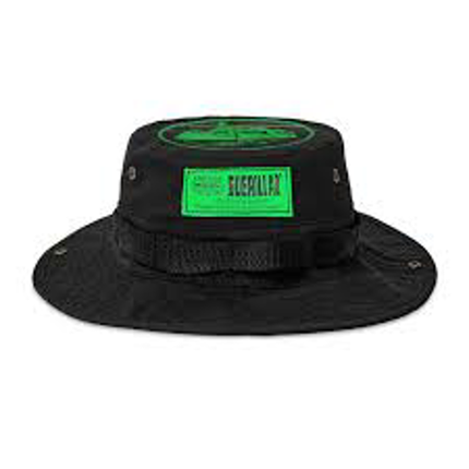 Corteiz Alcatraz Bucket Hat Khaki Black/Green