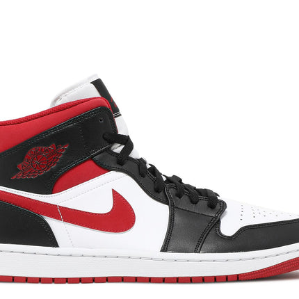 Nike Air Jordan 1 Mid Black Gym Red