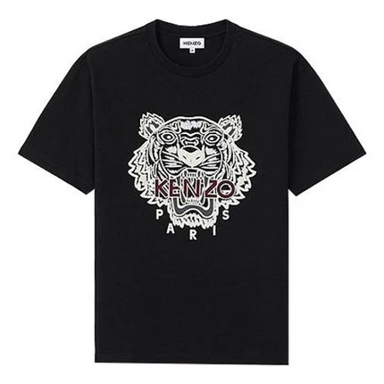 Kenzo Tiger T-shirt - Black/Gold/Red