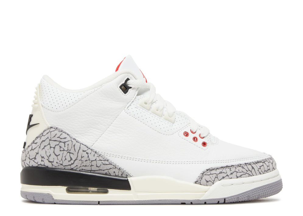 Nike Air Jordan 3 Retro GS White Cement Reimagined
