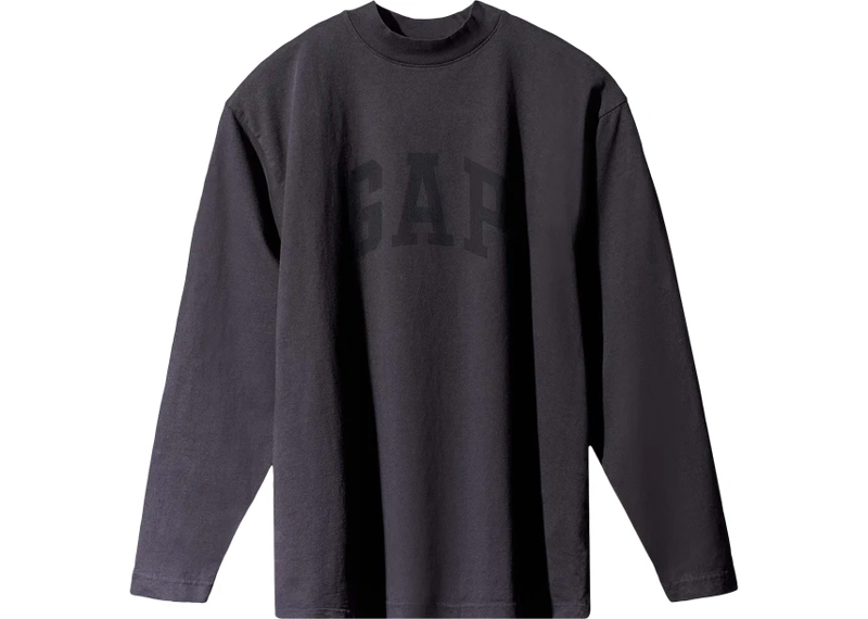 Yeezy Gap Engineered by Balenciaga Dove Long-Sleeve Tee Black