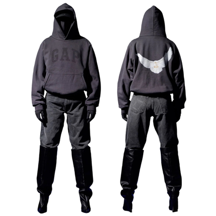 Yeezy Gap Engineered by Balenciaga Dove Hoodie Black