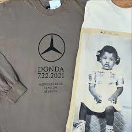 Kanye West DONDA Listening Party Long-Sleeve Tee Taupe