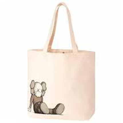 KAWS x Uniqlo Holiday Tote Bag