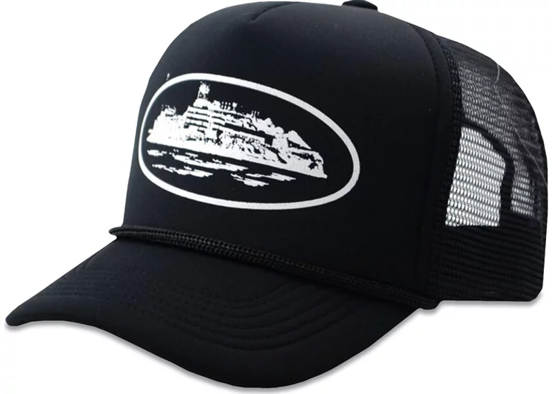 Corteiz OG Alcatraz Trucker 21 Black