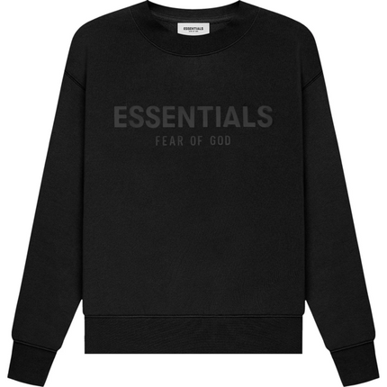 Fear of God Essentials Kids Pull-Over Crewneck Black