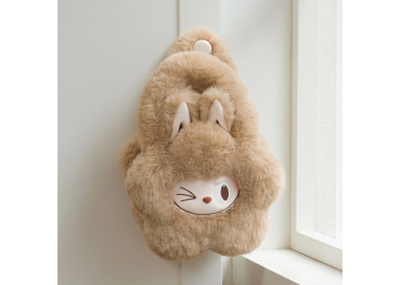 POP MART THE MONSTERS Classic Series-Plush Flower Bag - Brown