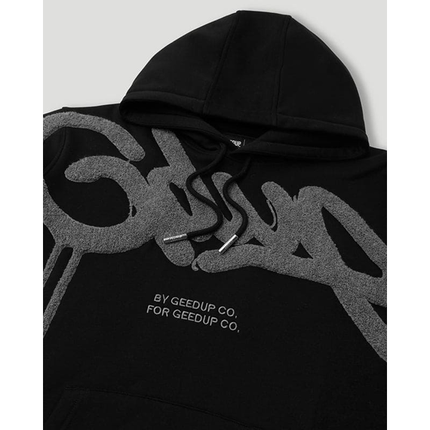 Geedup Handstyle Hoodie Black / Grey