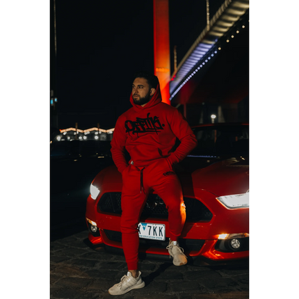OFF-TIK SIGNATURE TRACKIES RED/BLACK