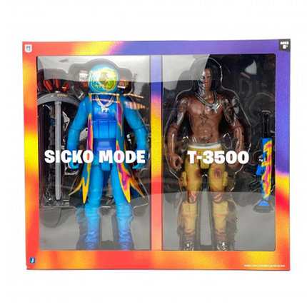 Travis Scott Cactus Jack Fortnite 12 Action Figure Duo Set